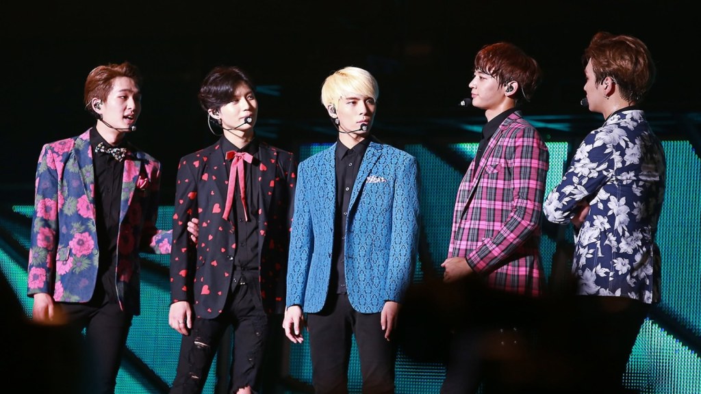 SHINeeの5人（2014年、SHINee World Concert III）